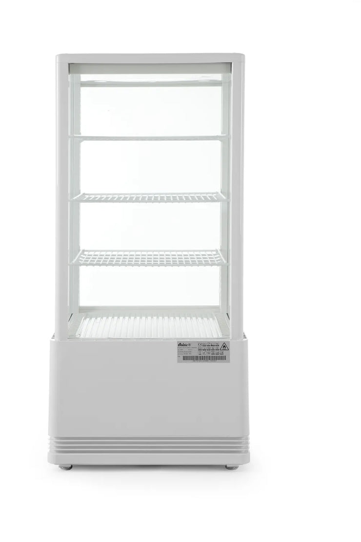 Baksida av kylmonter HENDI 78 L med slät panel