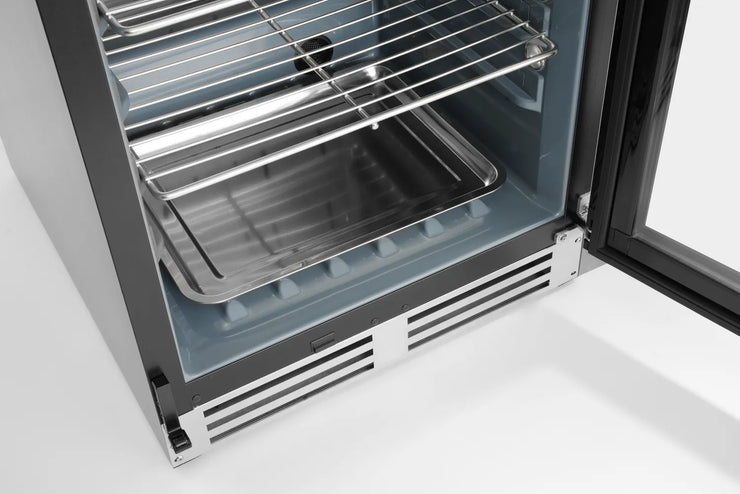 HENDI Köttkyl 233 L Ventilerad, detaljbild på ventilation eller baksida