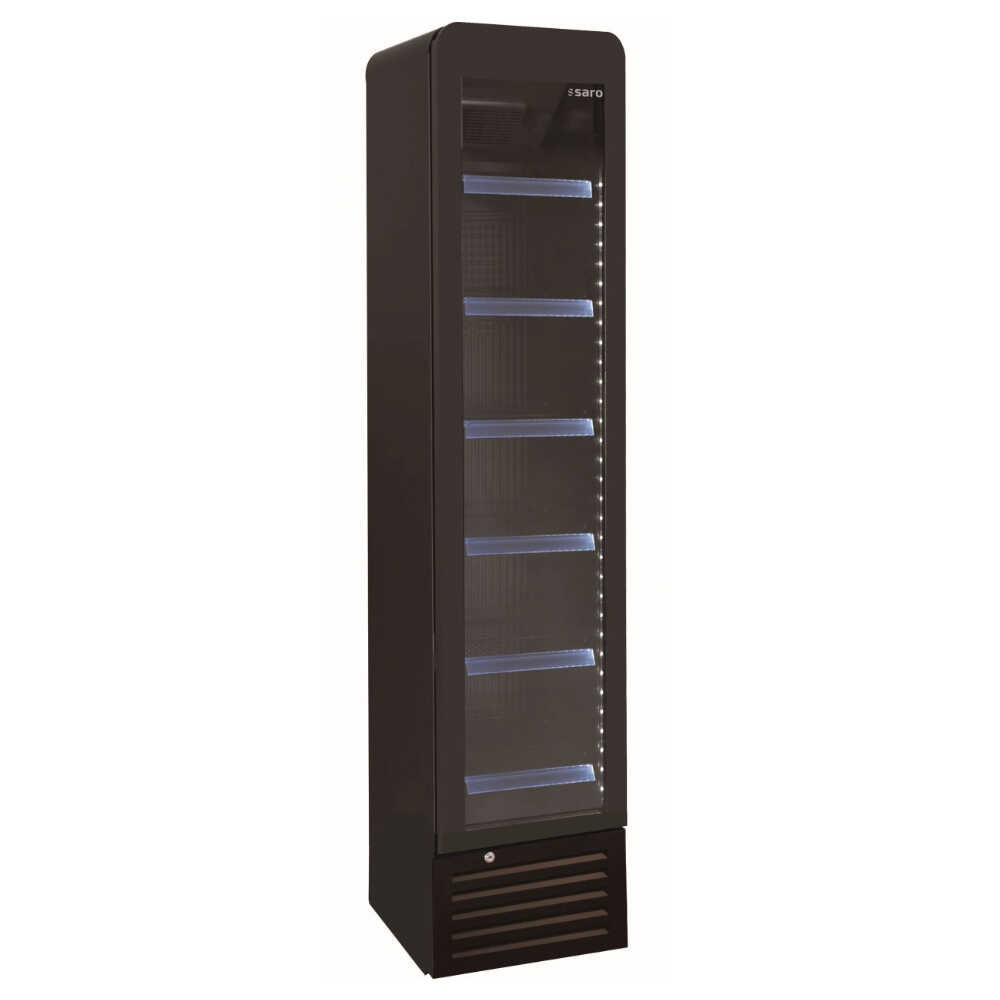 SARO DK 134 PRO ROUND smal dryckeskyl med LED-belysning och rundade hörn