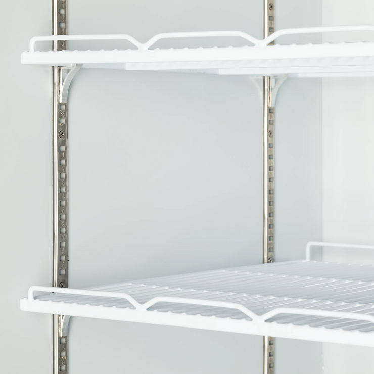 Justerbara hyllskenor i TEFCOLD Atom Maxi C3DB displaykyl