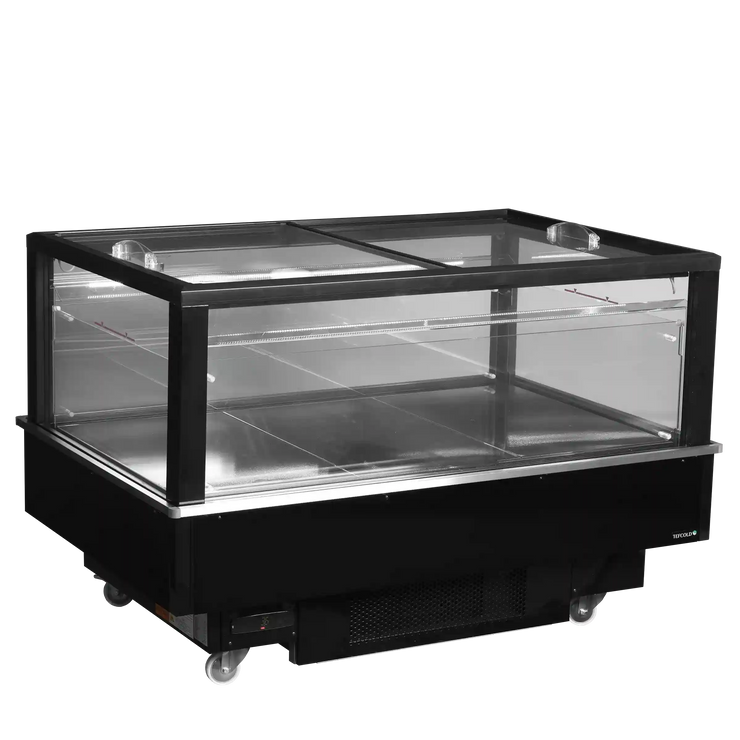 Tom TEFCOLD EIB D1015 B1 frysgondol med glas runt om
