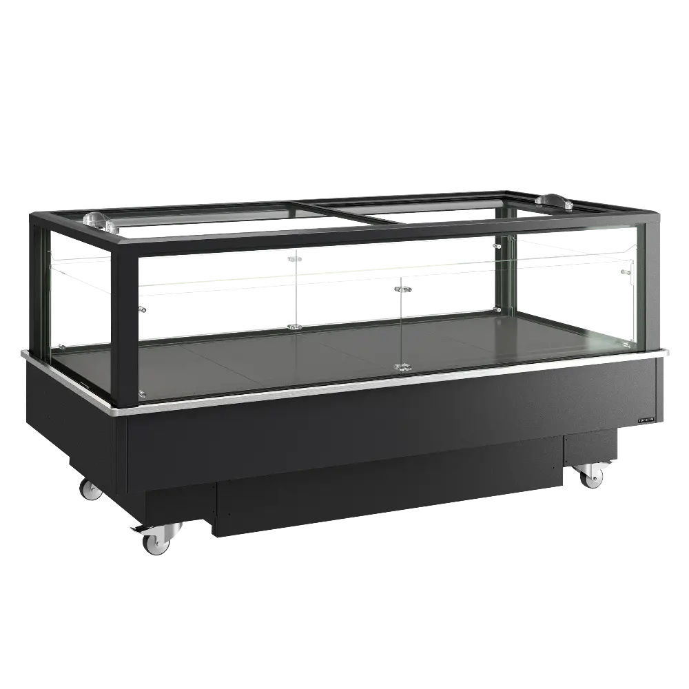 Tom TEFCOLD EIB D1020 B1 frysgondol med glas runt om