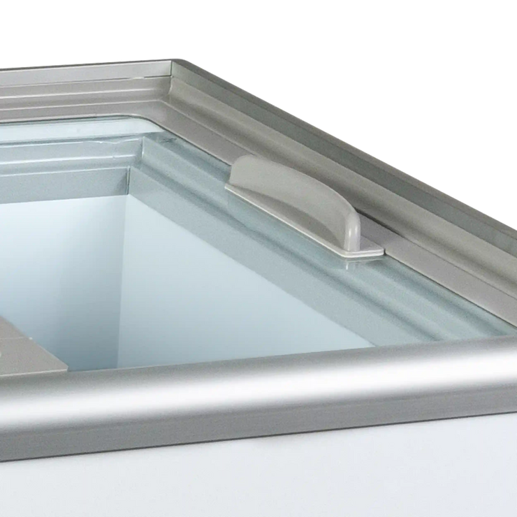 TEFCOLD IDA200-W1 Frysbox 205 L, närbild på en yta eller detalj på utsidan