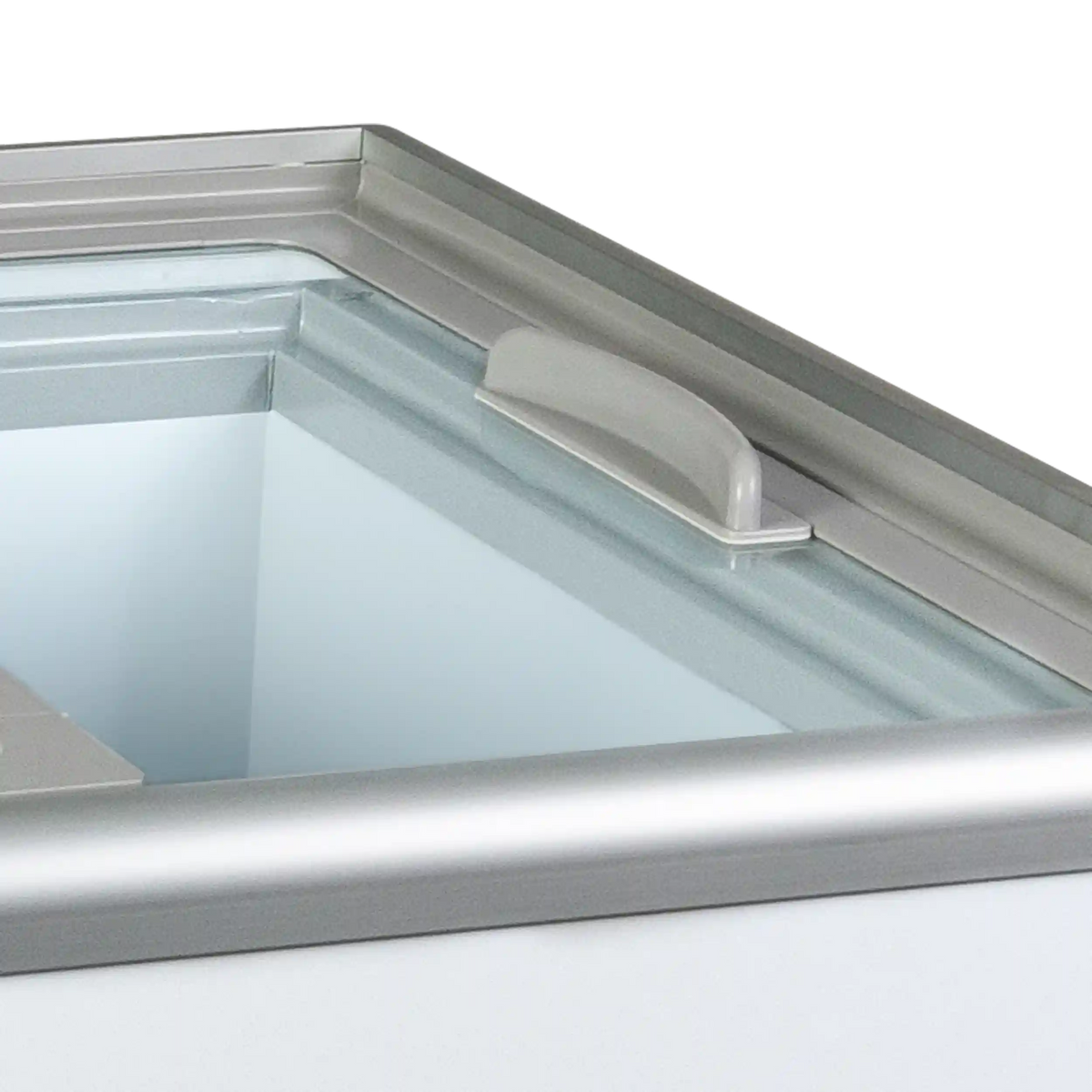 TEFCOLD IDA500-W1 Frysbox 503 L, närbild på en yta eller detalj på utsidan