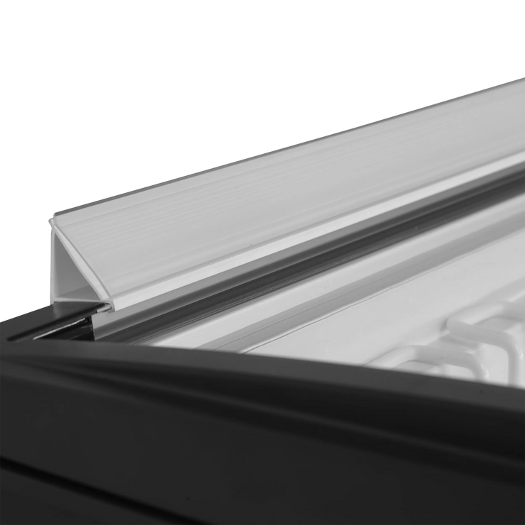 TEFCOLD IDB500-W1 Frysbox 525 L, detaljbild på kontrollpanel eller reglage