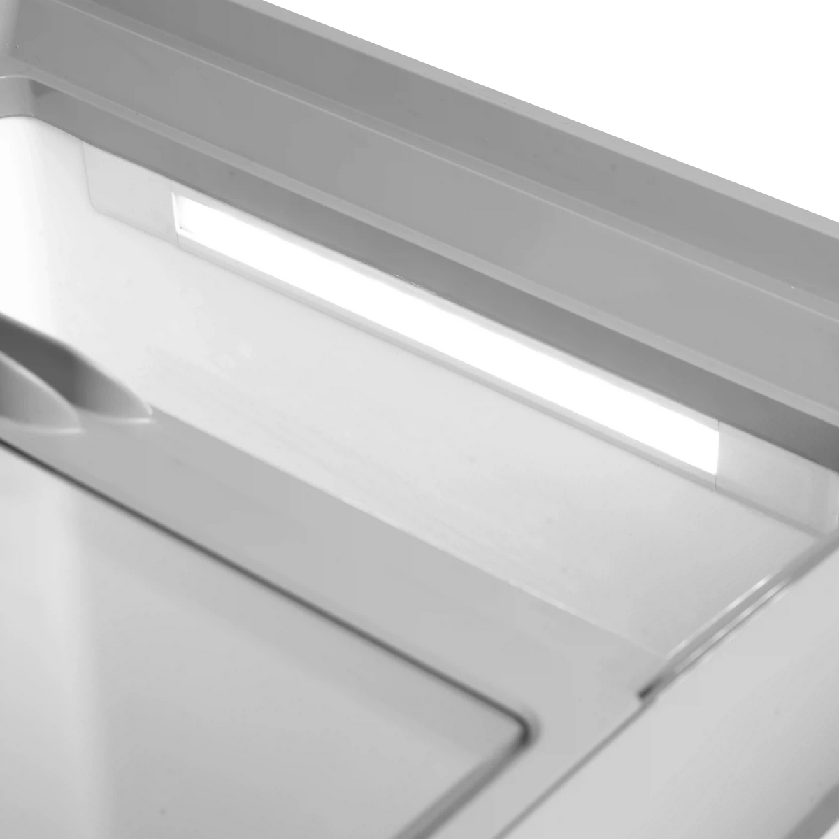 TEFCOLD IDC152C-W1 Frysbox 152 L, detaljbild på beslag eller hantering