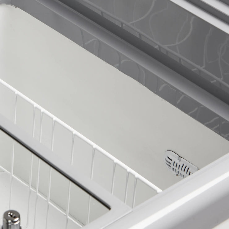 TEFCOLD NIC502SC Frysbox 478 L, detaljbild på beslag eller hantering