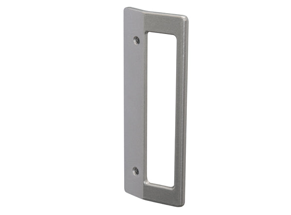 Handtag till Cool Head TNG 390C Displayfrys i metall, visat från sidan.