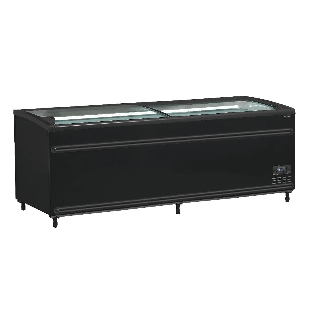 TEFCOLD SFI210-CF VS frysbox i svart utförande
