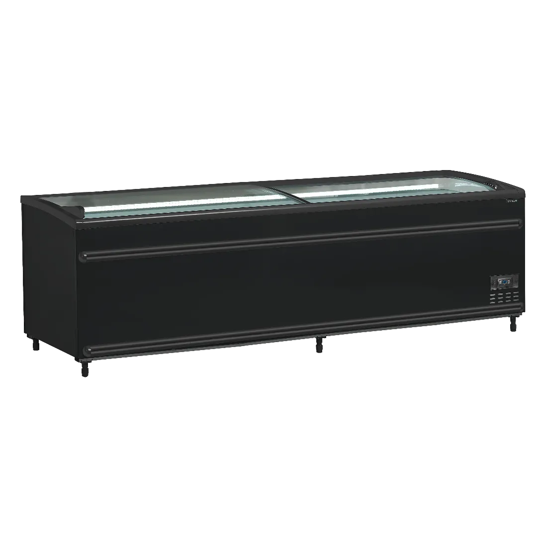 TEFCOLD SFI250-CF VS frysbox i svart utförande