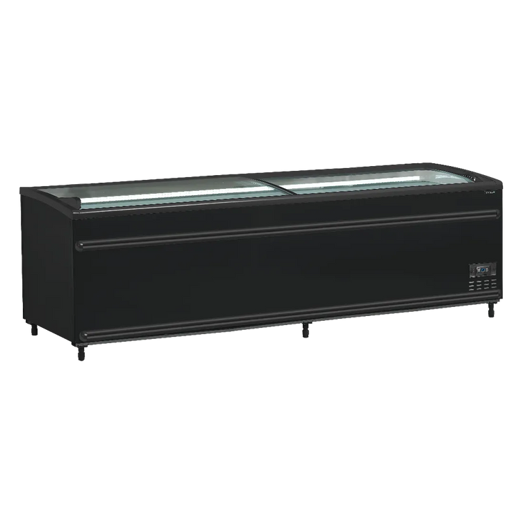 TEFCOLD SFI250-CF VS frysbox i svart utförande