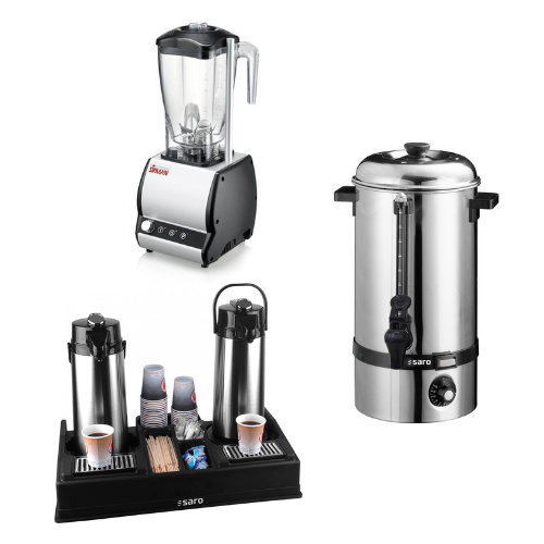 Olika dryck maskiner för blandning, bryggning och servering