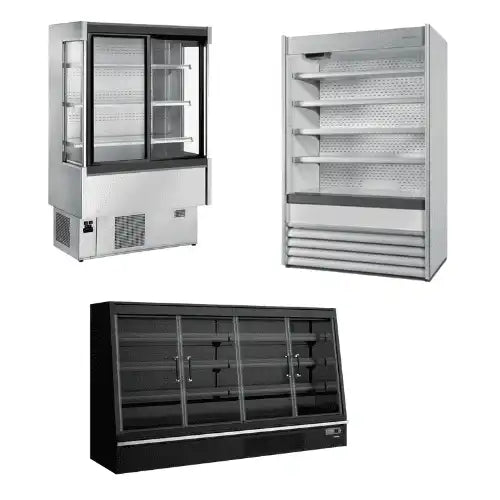 Väggkylar för kylförvaring och exponering av varor