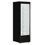 Tefcold Atom Maxi C1DB Displaykyl med tomma hyllplan.