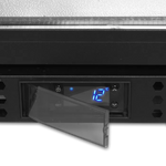 Digital temperaturdisplay med blå LED på Tefcold BA16H Barkyl.