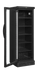 Tefcold CEV425 BLACK Displaykyl med öppen dörr och tom inredning.