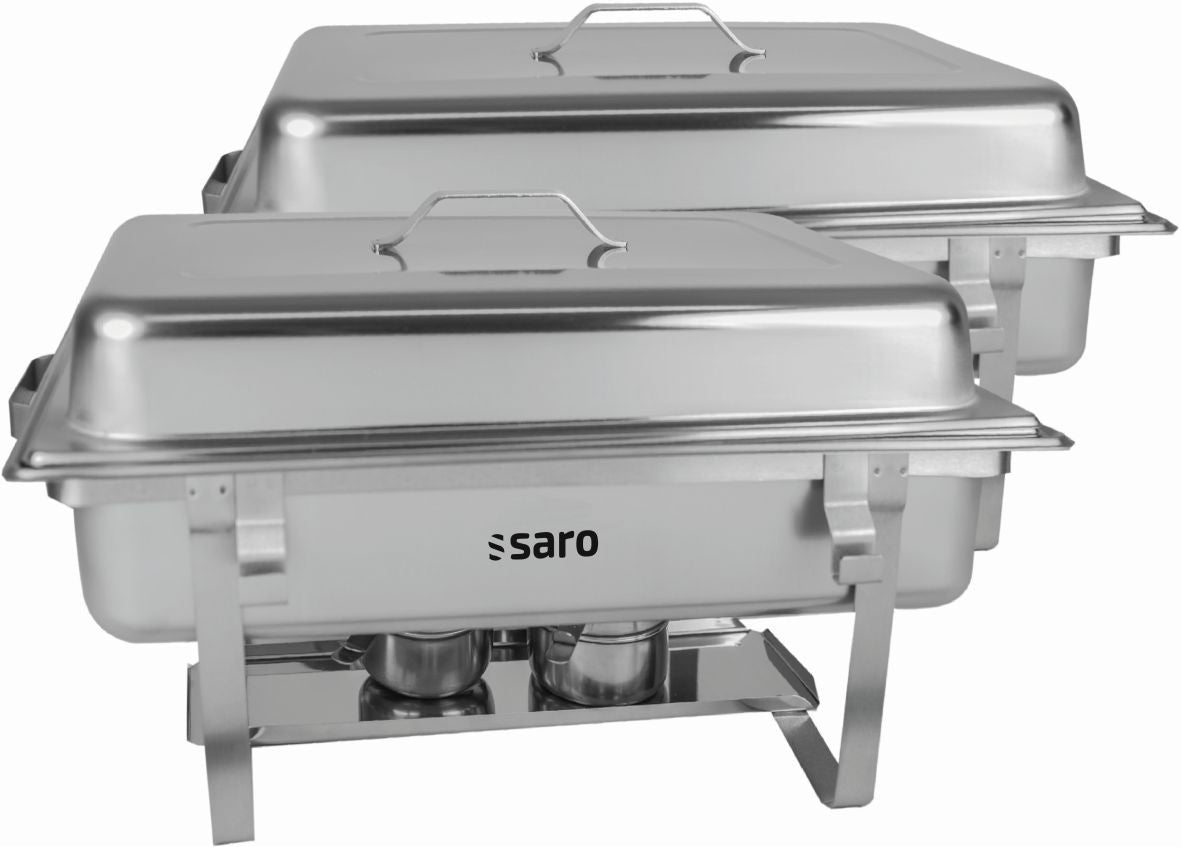 Saro ELENA Chafing Dish Twin-Pack Rostfritt Stål