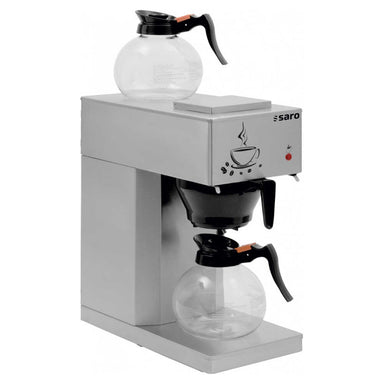 SARO ECO Kaffebryggare i rostfritt stål med värmeplatta