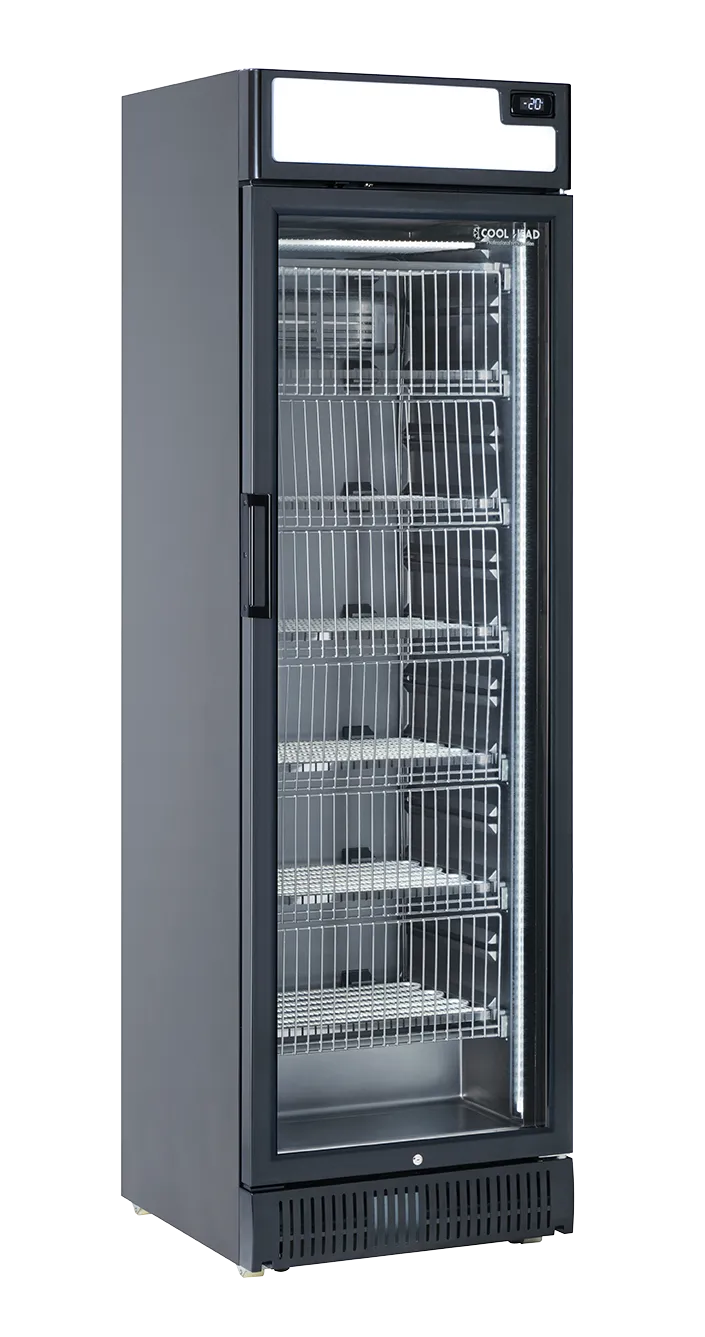 Cool Head CNG 390C Displayfrys 320 L, närbild på en yta eller detalj på utsidan