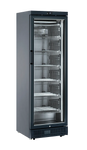 Cool Head CNG 390 Displayfrys 320 L, sedd från sidan mot vit bakgrund