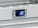 Digital temperaturdisplay som visar 2,0 °C på Cool Head DC 350C