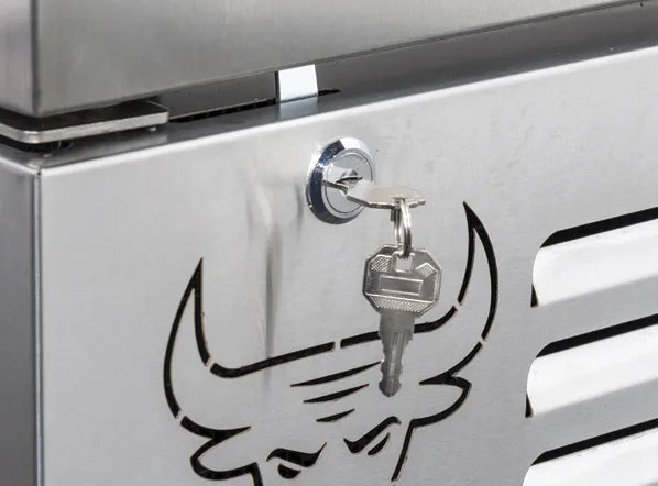 Cool Head QM 368 Dry aging-skåp 293 L, detaljbild på ventilation eller baksida