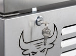 Cool Head QM 728 Dry aging-skåp 458 L, detaljbild på ventilation eller baksida