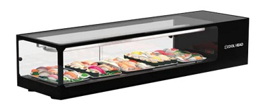 Cool Head RS 60SQ Sushikyl 76 L, sedd rakt framifrån mot vit bakgrund
