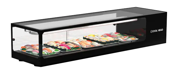 Cool Head RS 60SQ Kyldisk 76 L, sedd rakt framifrån mot vit bakgrund