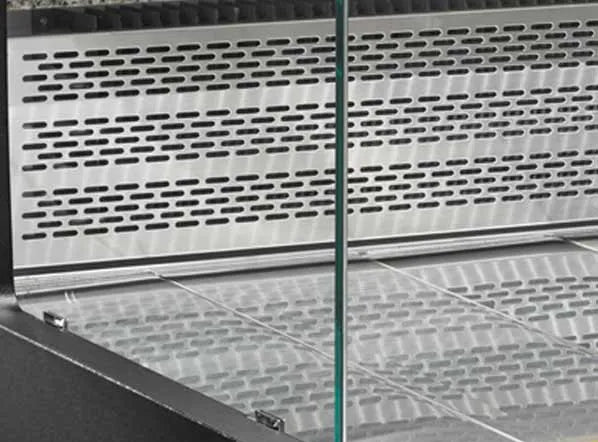 Cool Head WTE 200 Kyldisk 219 L, detaljbild på ventilation eller baksida