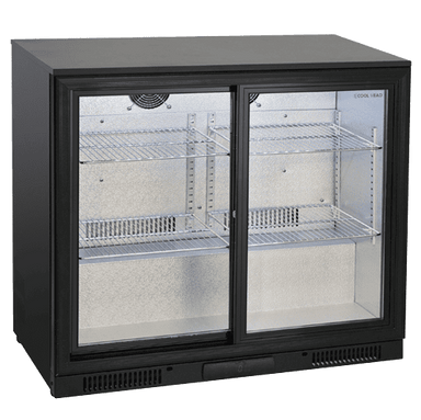 Cool Head BBC 286S backbar-kyl med två glasdörrar
