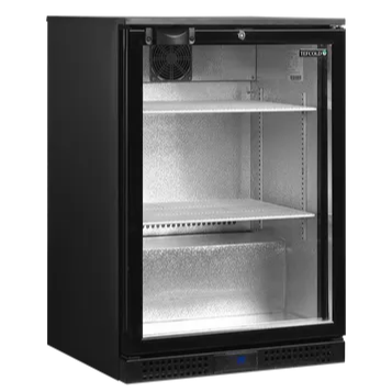Tefcold DB126H Barkyl med stängd dörr och tom interiör.