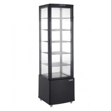 SARO LEO Kylmonter med hjul och fyra glassidor