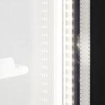 Detaljbild på LED-lister i dörrkarmen på TEFCOLD FS890H Displaykyl