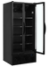 Tefcold FS890H Displaykyl i svart utförande med öppen glasdörr