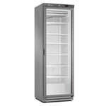 Rostfri SARO ACE 430 CS A PV Displayfrys med hyllor.
