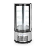 HENDI 100 L Kylmonter stängd glasmonter framifrån