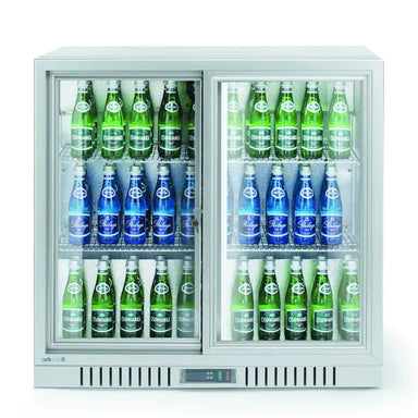 HENDI 188 L Barkyl frontvy med dubbla glasdörrar