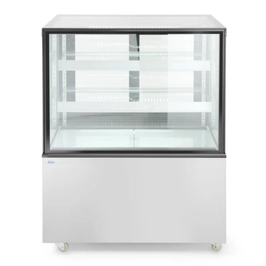 HENDI 300 L Kylmonter frontvy med två skjutdörrar