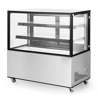 Alternativ sned vy som visar ventilationsgaller och rörliga hjul undertill.