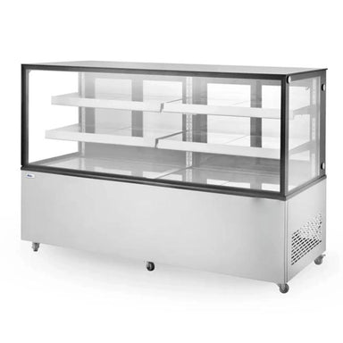 Kylmonter HENDI 610 L, sidovy med hjul och ventilation