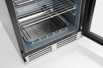 HENDI Dry aging-skåp 233 L Ventilerad, detaljbild på ventilation eller baksida