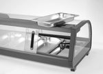 HENDI Sushi Kyldisk 4x GN 1/3 42 L, närbild på kant eller ram runt dörren