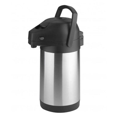 SARO ECO Isolerad Pumptermos i rostfritt stål med svart lock