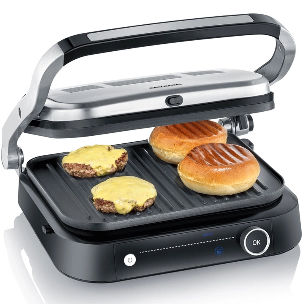 Severin Kontaktgrill Pro KG2395 7 Program Keramisk Non-stick