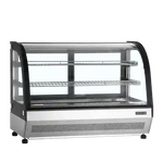 Frilagd bild på Tefcold LCT900C Kylmonter med böjt glas och trådhyllor