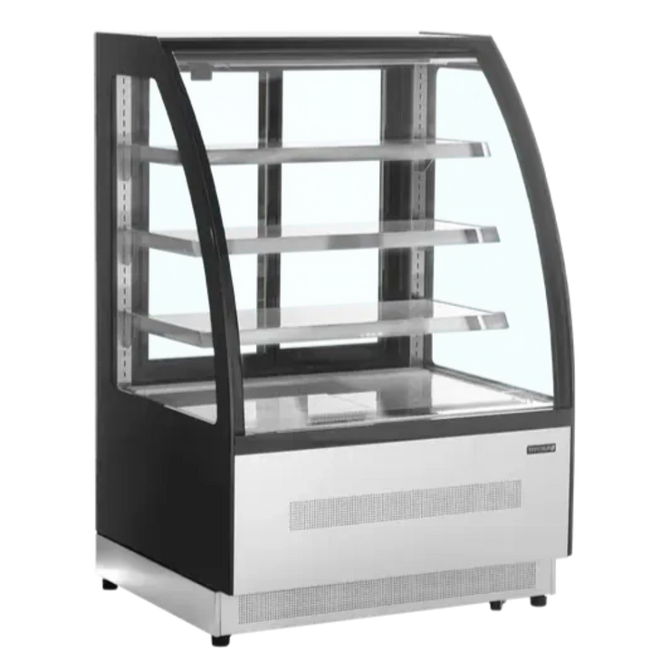 TEFCOLD LPD900C Kylmonter kompakt modell med fyra hyllor.