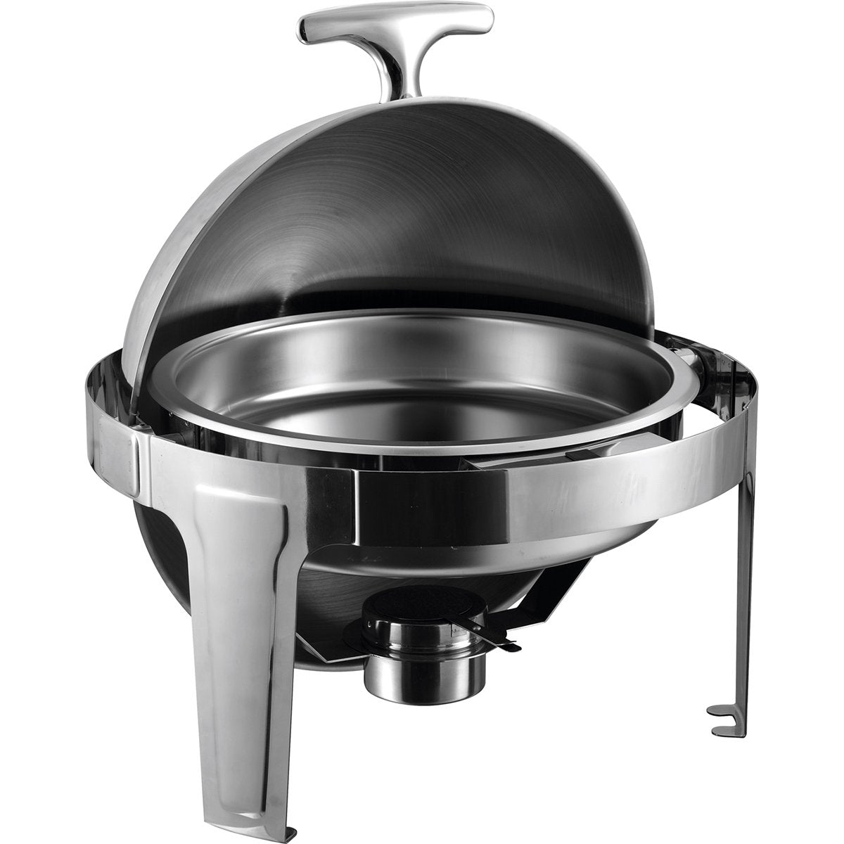 Adexa RA2101B Premium Chafing Dish Rulltopp Rund 6 liter