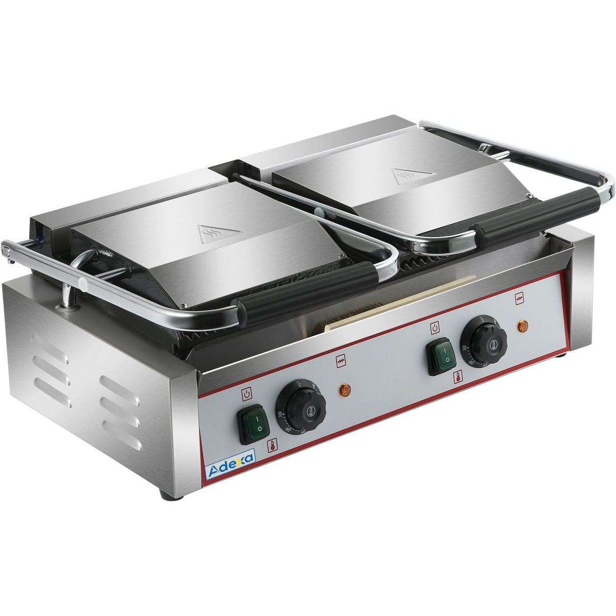 Adexa HEG813/HEG813A/HEG813B Professionell Dubbel Klämgrill 3,6 kW