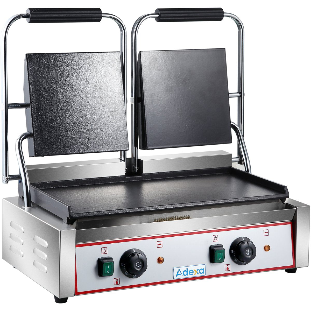 Adexa HEG813/HEG813A/HEG813B Professionell Dubbel Klämgrill 3,6 kW